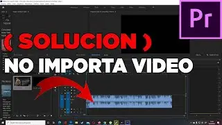 SOLUCION: Adobe Premiere No Importa Video Solo Importa El Audio 2023