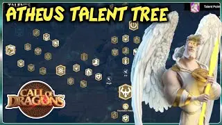 Call of dragons - ATHEUS TALENT TREE GUIDE + tips & trick