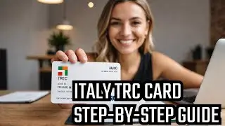 Italy TRC Card Process | Italy Me TRC Card Kaise Banaye | Italy TRC Card Process Step By Step Guide