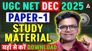 UGC NET Dec 2025 | UGC NET Paper 1 Fee Study Material | UGC NET Paper 1 Preparation