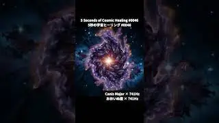 This 5-Second Cosmic Shot Will Calm Your Mind Sirius in Canis Major&times;741Hz　おおいぬ座&times;741Hzで一瞬で心が整う