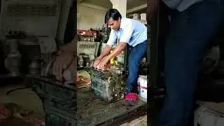 Simpson S4 Engine Crenkshaft fitting & Check Round Crenkshaft.