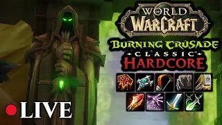 🔴#Live: WoW TBC Hardcore - alle Klassen von 1 auf 70 ohne Karte | #007