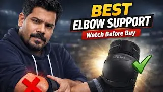 Best Elbow Support for Badminton, Cricket & Gym | Honest Review