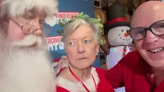 Undercover Santa Collects Toys