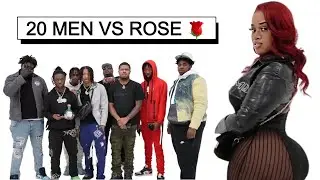 20 GUYS VS 1 INFLUENCER : ROSE