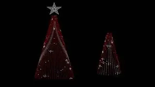 xLights Mega Tree It's Beginning to Look Alot Like Christmas