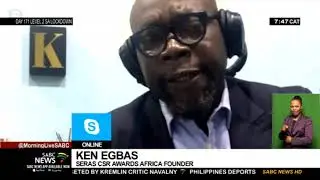 Ken Egbas on the SERAS CSR Awards
