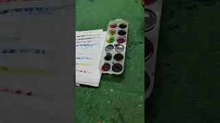 Coloring with edible food color #colors #colormixing #non-toxic