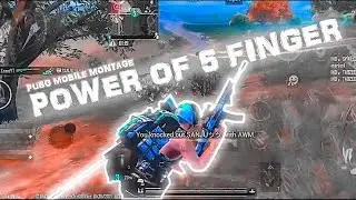 Power OF iOS | 5 Fingers + gyroscope | BGMI MONTAGE | GAMING GURU