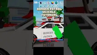 Try BORDER patroling in (brookhaven rp🏡) #fyp #shorts #police #design #brookhaven #tutorial #roblox