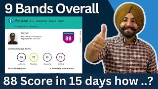 PTE exam review madhu, 9 bands after new changes, new templates ( Gurwinder PTE )
