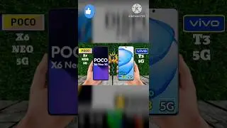 https://youtu.be/p3aauh_2n1w #phonecomparison #smartphone #pocox6neo #vivot3