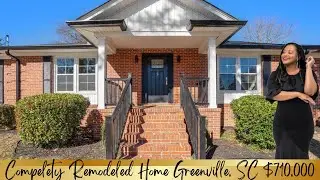 Fully Renovated Home For Sale |Greenville, SC | Just A Short Drive from Downtown | Virtual Home Tour