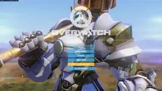 [Overwatch] Reinhardt/Winston Ranked VOD, Main Tank Shotcalling on Numbani