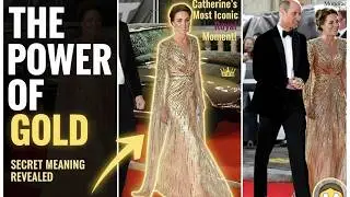 The Power of Gold: Catherine's Most Iconic Royal Moment! 👑