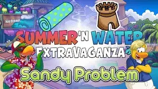 Sandy Problem - Sunshine (Summer 'N Water Extravaganza) | New Club Penguin