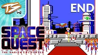 SELF DESTRUCT!! (ENDING) - Space Quest 1: The Sarien Encounter (BLIND) #16
