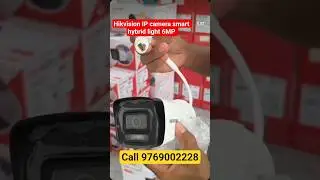 hikvision cctv IP camera bullet smart hybrid light 6MP #hikvision #camera