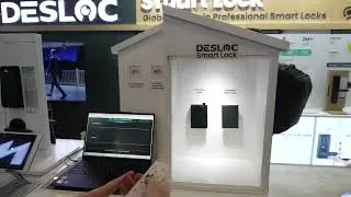 CES 2026 - Desloc Smart Locks Booth Tour