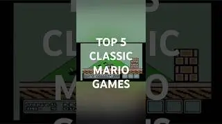 Top 5 Classic Mario Games #gaming #fyp #mario #nintendo