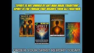 #1 PROBLEM IS LACK OF SPIRIT or spiritual clarity. SO, WHAT IS SPIRIT?