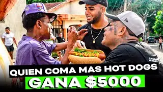 QUIEN COMA MÁS HOT DOGS GANAS $5000.