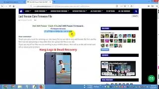 Itel A44 Power Flash File V007 SC9832 FRP Hang Logo & Dead Recovery Last Version Care Firmware File