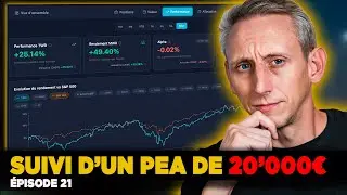 Suivi de mon PEA de 20'000 &euro; | Janvier 2026
