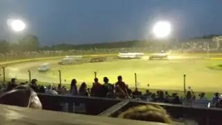 2017 Cedar Lake Speedway School Bus Races