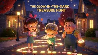 The Glow in the Dark Treasure Hunt  Sharing, Friendship & the Brightest Kind of Magic