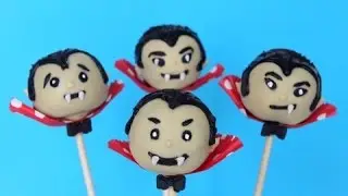Vampire Cake Pops | Halloween Special