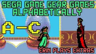 SEGA Game Gear Games Alphabetically: A-C