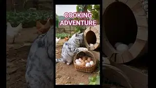 The Culinary Cat: A Feline's Egg-cellent Cooking Adventure