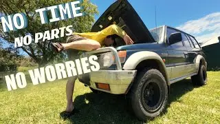 Pajero vs Man - a race against time