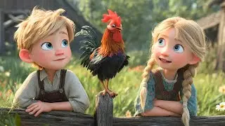 Animal Sounds Nursery Rhymes 🐄🐎 Farm Song: Cow, Duck, Dog, Rooster, Sheep & Horse | Kid Ventura TV