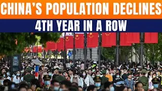 China&rsquo;s Population Declines For Fourth Straight Year: Official Data | News9