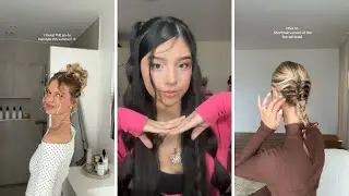 Подборка идей причесок из TikTok (43 видео)