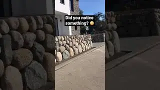 Stone wall build of round stones. Rate 1-10 in comments 🤩