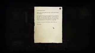 Barcus Wroot's letter in the epilogue if you completed his quest