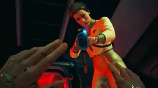 Cyberpunk 2077 Phantom Liberty - V saves President Myers