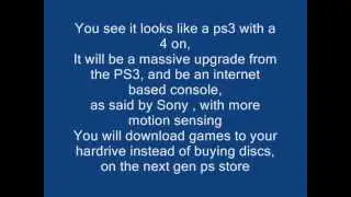 The next gen consoles PS4 XBOX 720 , WII 2 (Old 2007 Version)