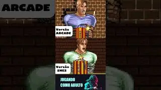 Final Fight comparativo | Arcade VS Snes #finalfight #games #retrogaming