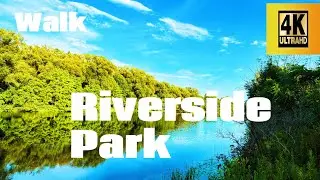 Walking Riverside Park | beautiful gardens & Riverview