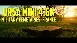 France in 4K (2017): Normandy American Cemetery & German Military Cemetery - URSA Mini 4.6K (60fps)
