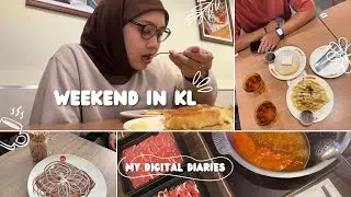 KL VLOG : food hunting | staying at the cutest hotel in KL!
