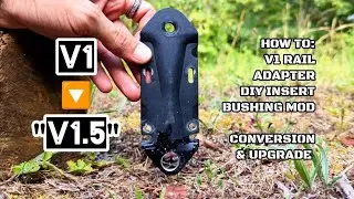 STOP THE NOISE! V1 Rail Adapter SOLUTION - Fix Rattle Noise w/ Insert Bushing Conversion Mod- 