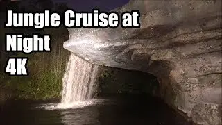 Jungle Cruise at Night - 4K Ultra Low Light - Disney's Magic Kingdom