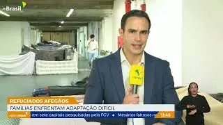 Refugiados afeg&atilde;os enfrentam adapta&ccedil;&atilde;o dif&iacute;cil no Brasil
