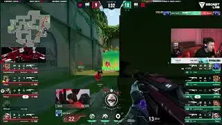 Tarik reaction to Tenz's insane 22 hp ace against KRU